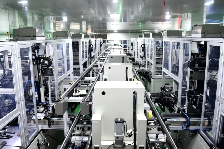 Automated Z-Fold Stacking Machine for Prismatic Battery Cells